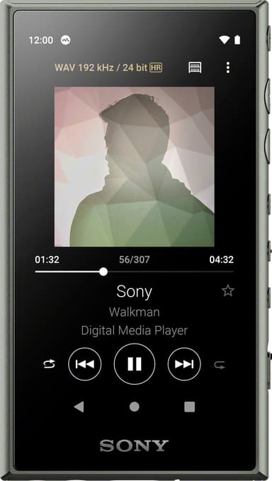 Sony Walkman 16 GB NW-A105 digital musikspelare - (grön)