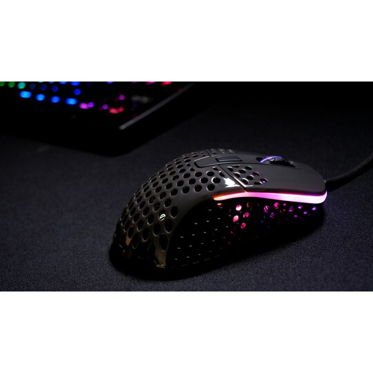 Xtrfy M4 RGB mus för gaming (mörkgrå)