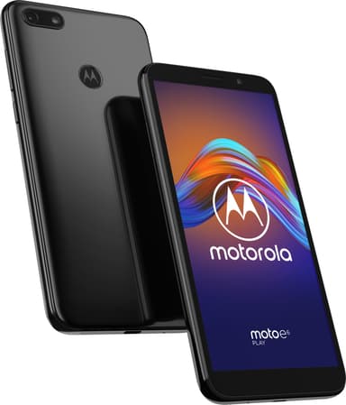 Motorola Moto E6 Play smartphone 2/32 GB (stålsvart)
