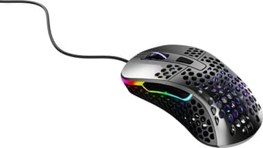 Xtrfy M4 RGB mus för gaming (mörkgrå)