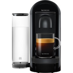 Nespresso VertuoPlus kaffe kapselmaskin (svart)