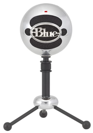 Blue Microphones Snowball Mikrofon (borstat aluminium) Blue Microphones Snowball Mikrofon (borstat aluminium)