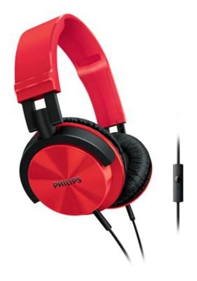 Philips Hörlurar around-ear SHL3005RD (röd)
