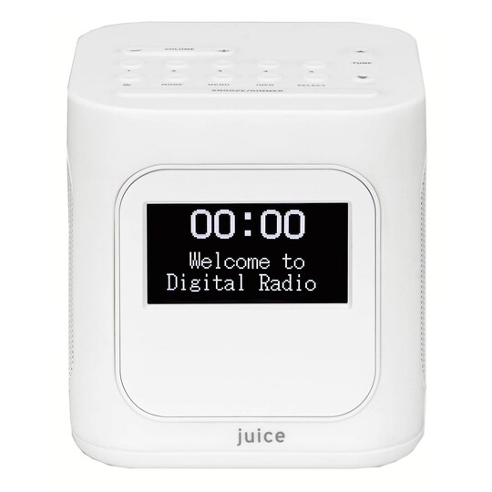Juice Time Bärbar Radio FM/DAB/DAB+ SJUTWH14E (vit)
