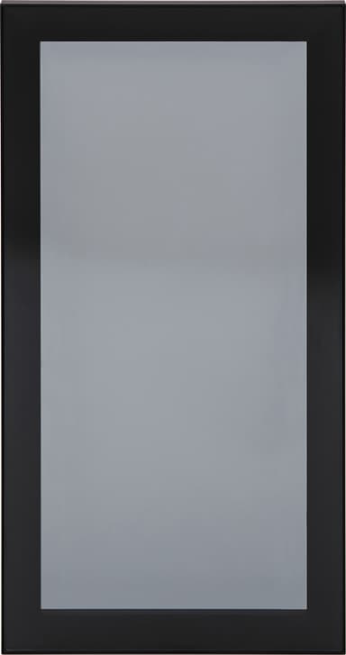 Epoq tonad vitrinlucka 40x92 till köket (svart)