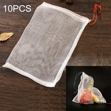 Påsar till frukt och grönt / tygpåse / fruktpåse  á 30x20cm – 10-pack