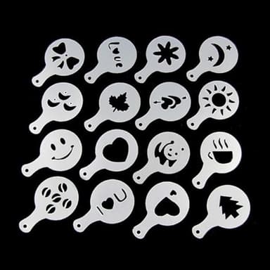 Kaffestenciler - 16-pack