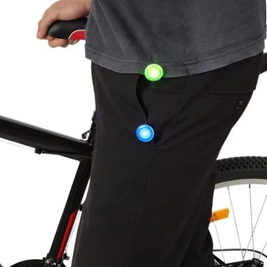 LED Skoclips 2-pack Gul
