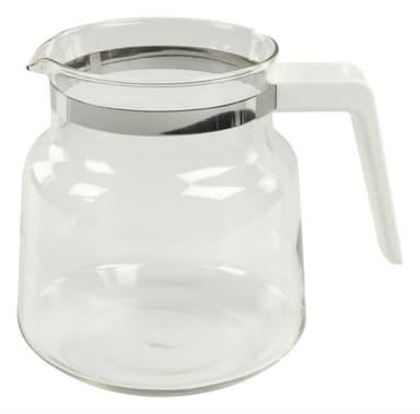 Glaskanna 1.2 l Vit till Moccamaster K/KB/10PL/Excellent 10S