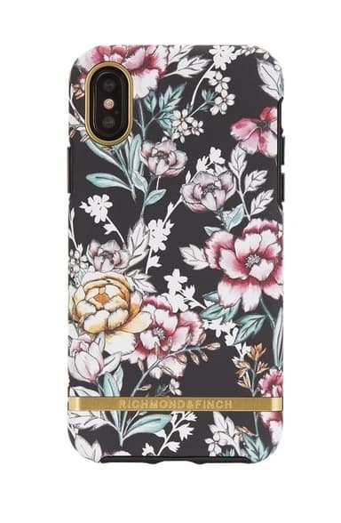 Richmond & Finch Black Floral fodral till iPhone X / XS