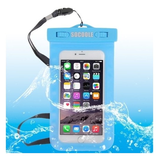 Vattentätt fodral till Mobiltelefon - iPhone / Sony / Huawei / Samsung