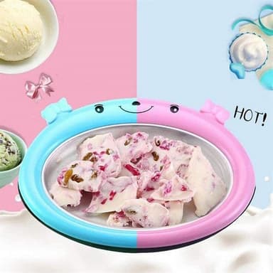 Gör din egen Glassbuffé med Glassrullar - Ice Cream Roll Maker