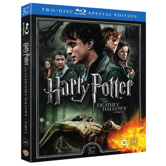 Harry Potter 7 del 2 + Dokumentär (Blu-ray)