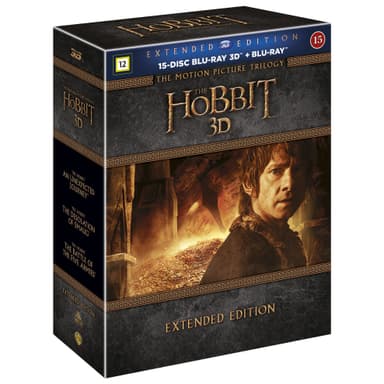 Hobbit 1-3 Trilogy - Extended Edition (3D Blu-ray)