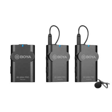 BOYA Mikrofon BY-WM4 Pro Lavalier Trådlös