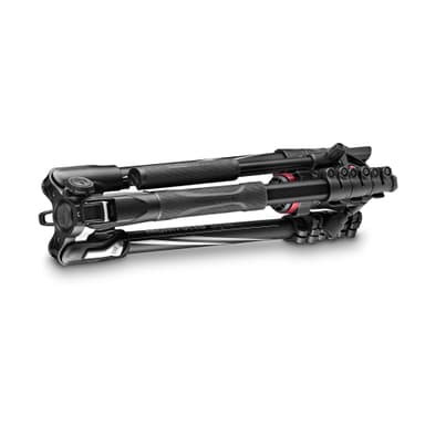 MANFROTTO Stativkit Video Befree Live Alu. Svart Aluminium