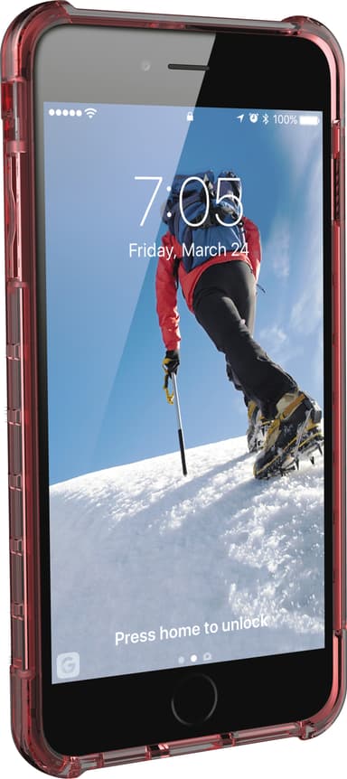 UAG Apple iPhone 6s/7/8 Plus Plyo skal (karmosinröd)