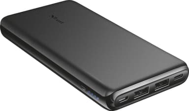 Trust Esla Thin 10,000 mAh powerbank (svartr)
