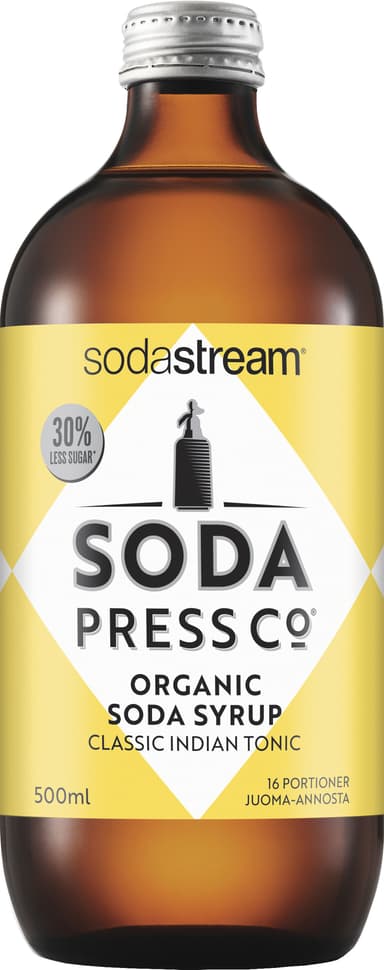 SodaStream Soda Press Classics Indian tonic smakextrakt 1024807770