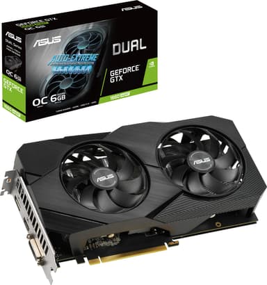 Asus GeForce GTX 1660 Super Dual Evo grafikkort