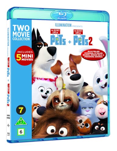 SECRET LIFE OF PETS 1+2 (Blu-Ray)