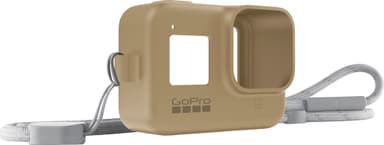 GoPro sleeve + nyckelband (sand)