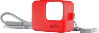 GoPro sleeve + nyckelband (rött)