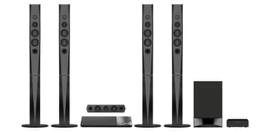 Sony 5.1 Hemmabio 3D Blu-ray BDV-N9200W (svart)