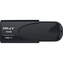 PNY Attache 4 USB 3.1 minne 512 GB