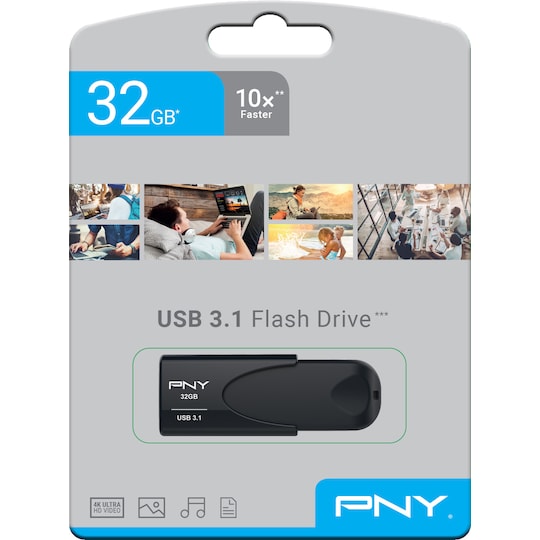 PNY Attache 4 USB 3.1 minne 32 GB