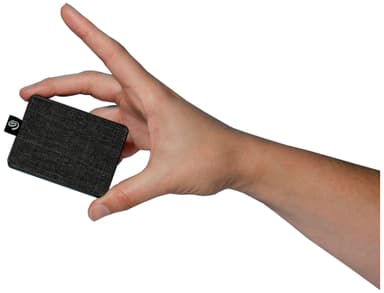 Seagate One Touch portabel SSD, 500 GB (svart)