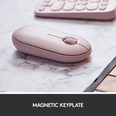 Logitech Pebble M350 trådlös mus (rosé)