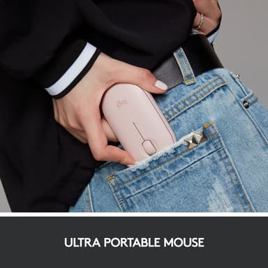 Logitech Pebble M350 trådlös mus (rosé)