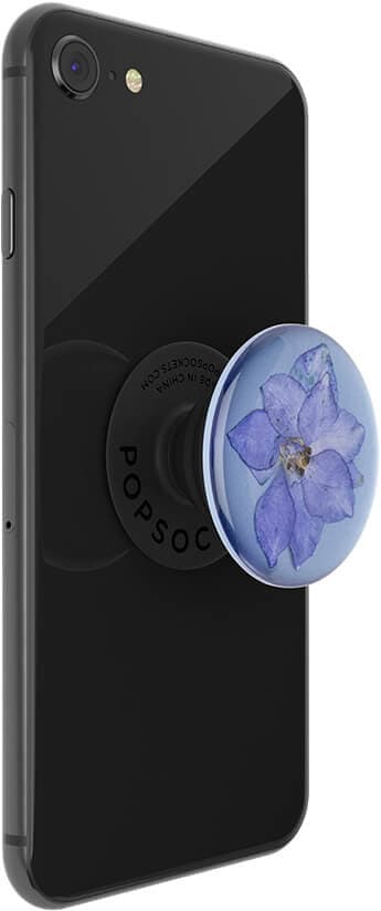 Popsockets mobilhållare (pressed flower larkspur)