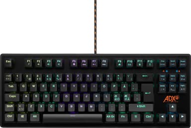 ADX tenkeyless RGB mekaniskt tangentbord gaming