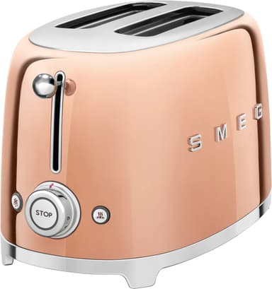Smeg Brödrost 50-talsstil TSF01 (rosa guld)