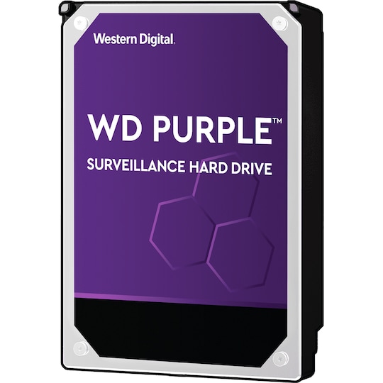 WD Purple Surveillance 3.5" intern hårddisk (6 TB)