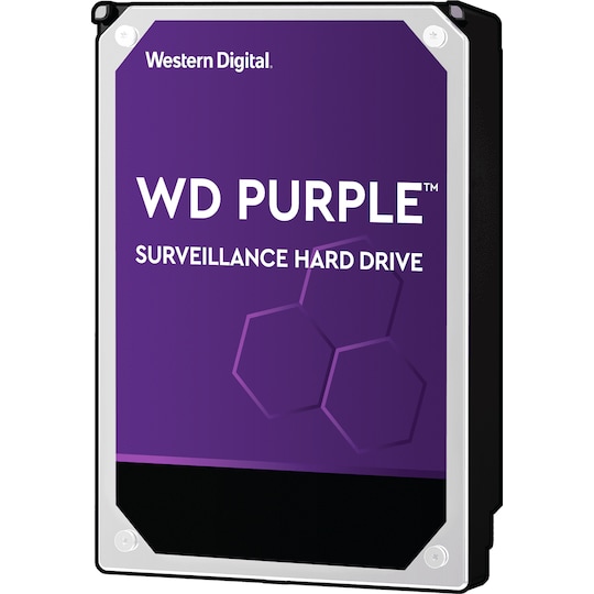 WD Purple Surveillance 3.5" intern hårddisk (8 TB)