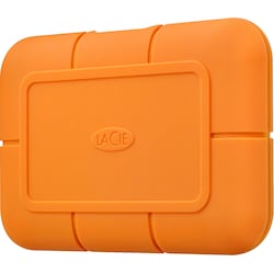LaCie Rugged SSD 500 GB extern hårddisk (orange)