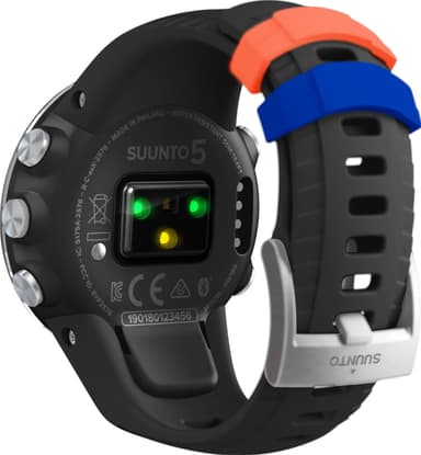 Suunto 5 G1 GPS sportklocka (svart/stål)