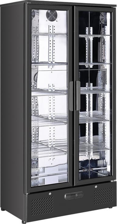 Temptech displaykylskåp med skärm BC458B2H