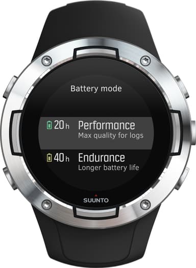 Suunto 5 G1 GPS sportklocka (svart/stål)