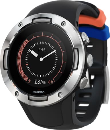 Suunto 5 G1 GPS sportklocka (svart/stål)