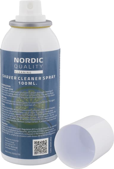 Nordic Quality rengöringsspray för rakapparat NQ352799