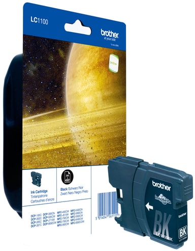 Brother Original Tintenpatrone LC-970BK Schwarz – Für DCP-135C, 150C, MFC-235C, 260C
