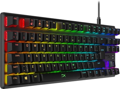HyperX Alloy Origins Core tenkeyless gaming tangentbord Elgiganten