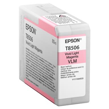 Epson bläckpatron UltraChrome HD T8506 Light Magneta