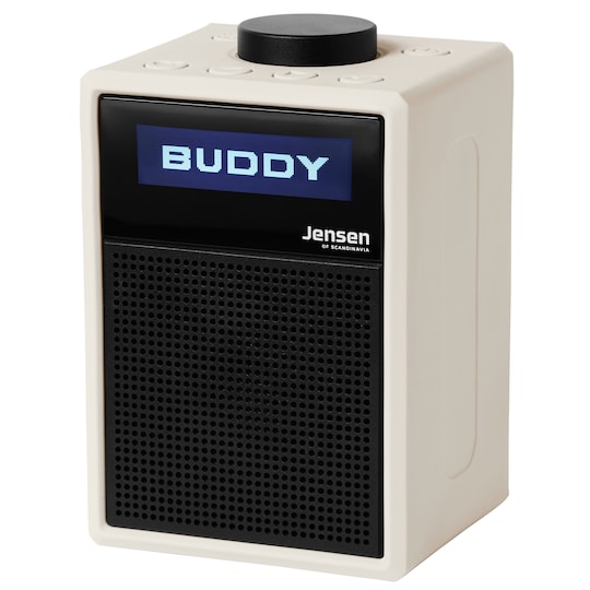 Jensen Buddy Lite DAB portabel radio (vit)