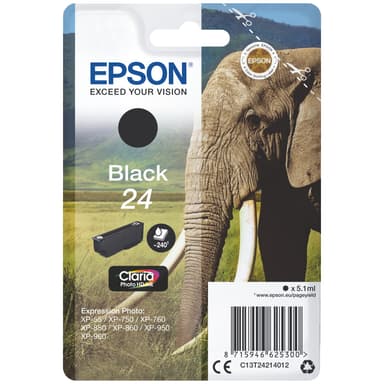 Epson bläckpatron Claria Photo HD 24 Svart