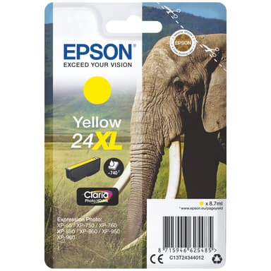 Epson bläckpatron Claria Photo HD 24XL Gul